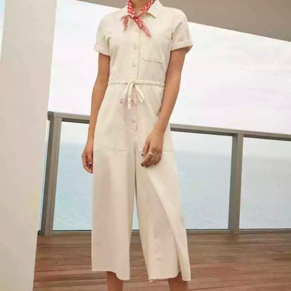 Madewell Wide Leg Utility Jumpsuit